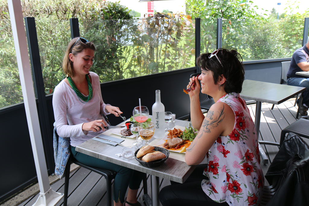 Un repas au vert !