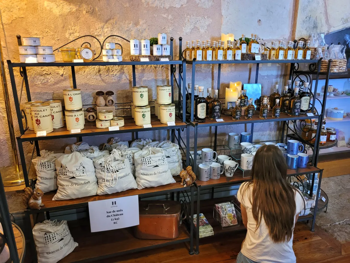 Shop of the Château de Hautefort
