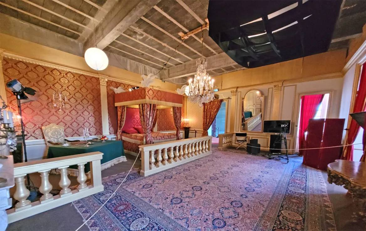 Filming studio Château de Hautefort