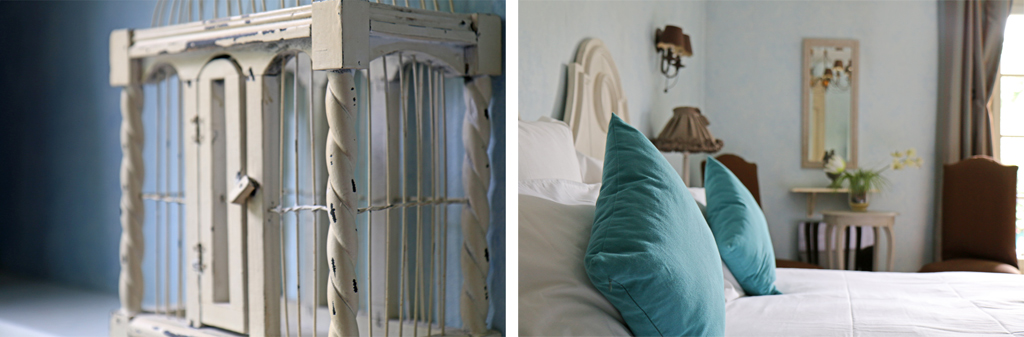 Une belle chambre bleue