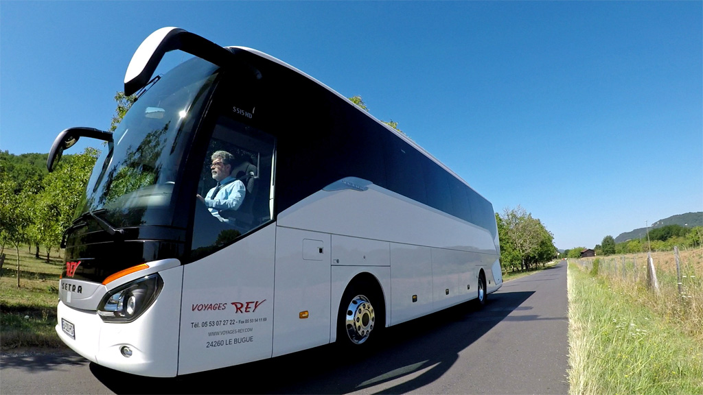 Un chauffeur qui connait bien son bus !
