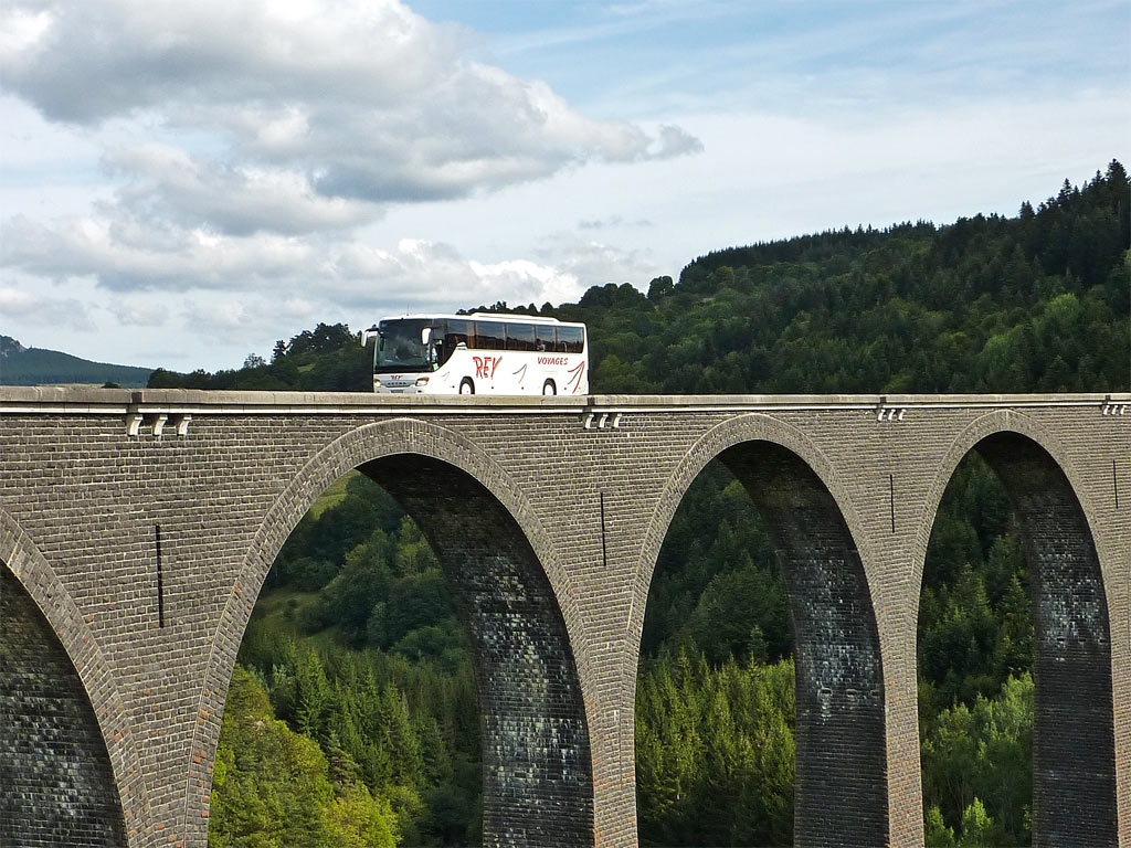 En Haute Loire, au Viaduc des Badioux