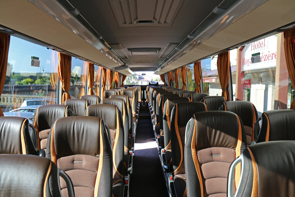 Des bus confortables et modernes