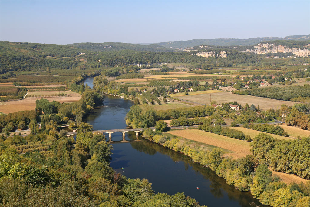 Domme, vue du belvédère