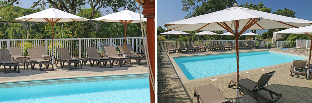 La piscine chauffée