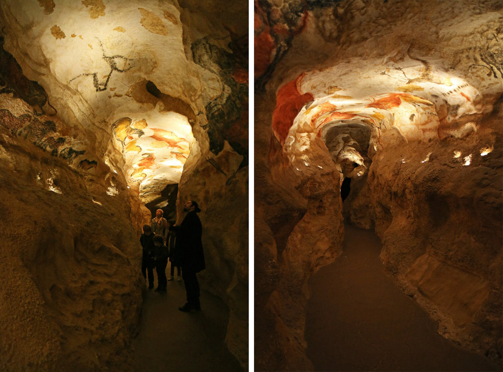 In the cave, it is amazing