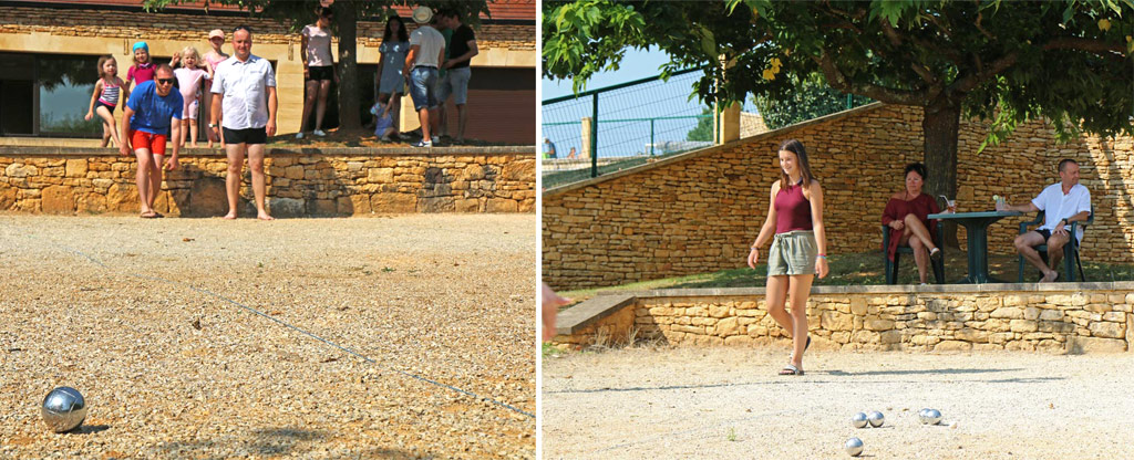 The famous game of Pétanque