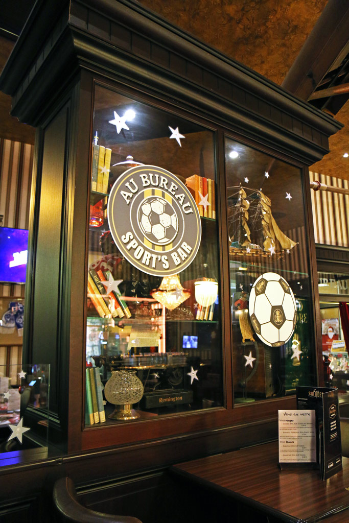 Un vrai sport’s bar, pour voir des matchs