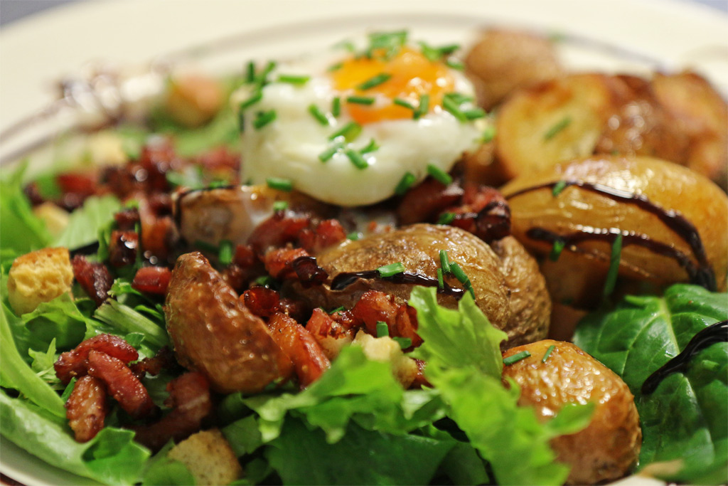 Salade gourmande à la Périgordine