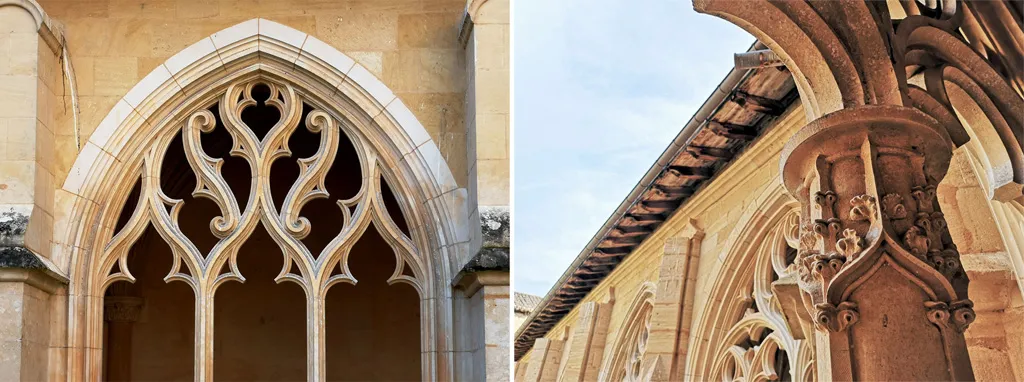 Details of the stone carvings