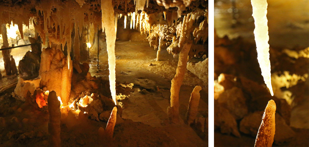 stalactite and stalagmite