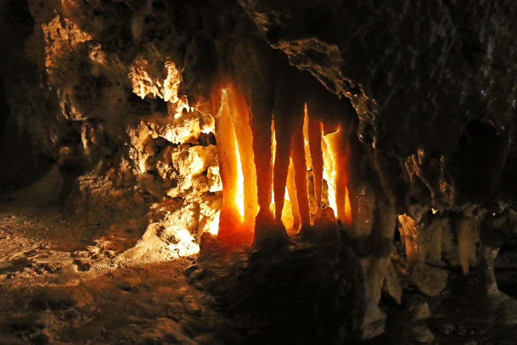 Columns of the great rock