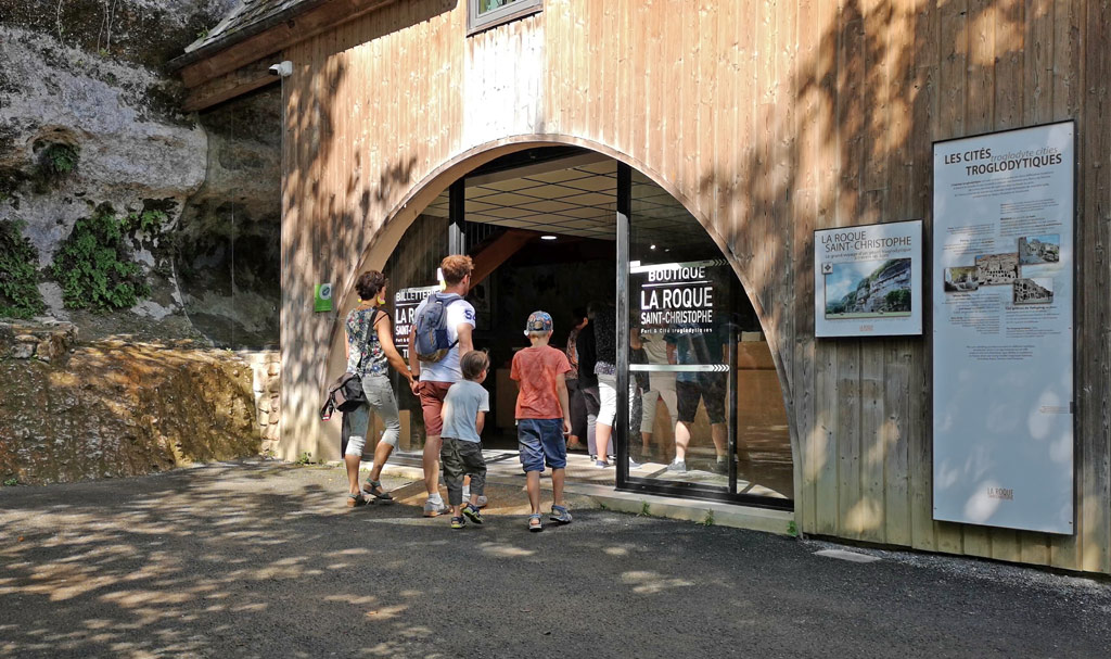 la roque saint christophe entrée