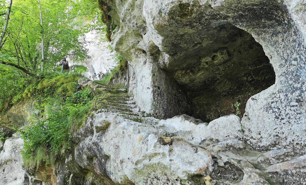 Escalier terrasse supérieure