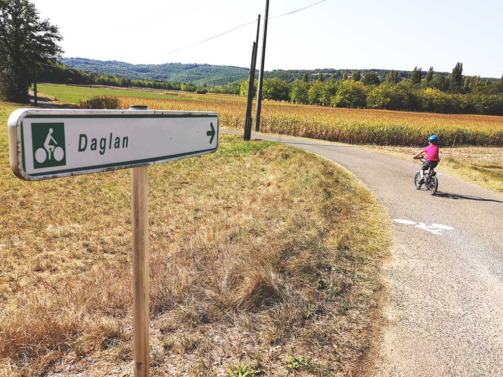 Véloroute of the Valley of the Céou