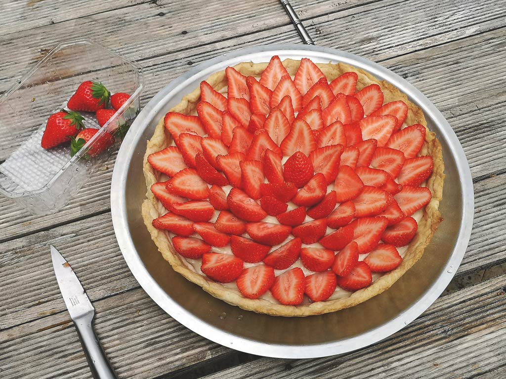 Tarte aux fraises
