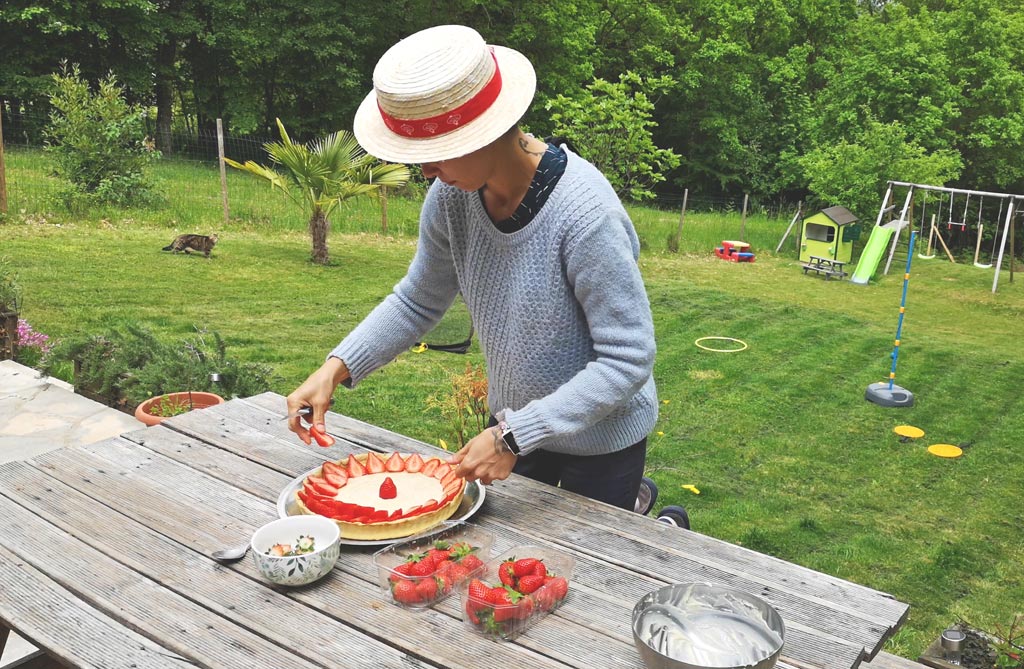 Tarte aux fraises