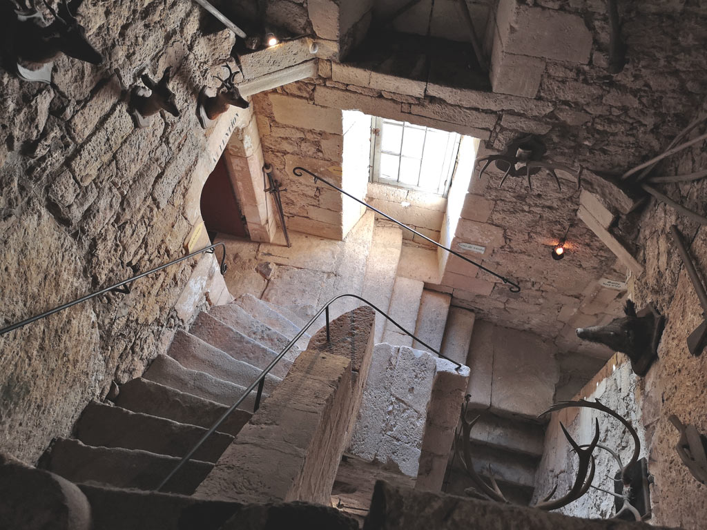 stairs The Forte de Reignac House