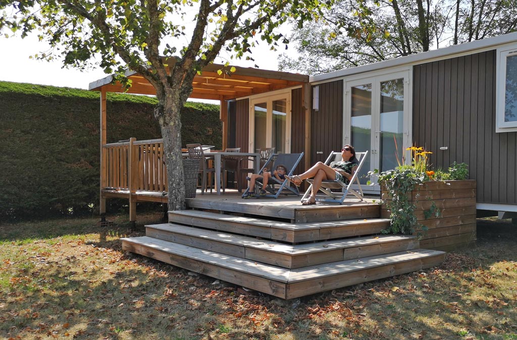 Premium mobile home Camping La Nouvelle Croze Rouffignac