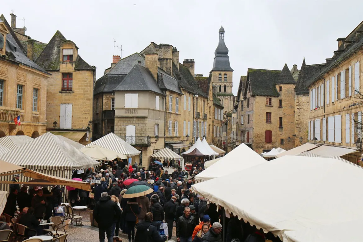 The Truffle Festival, in the heart of the medieval town of Sarlat