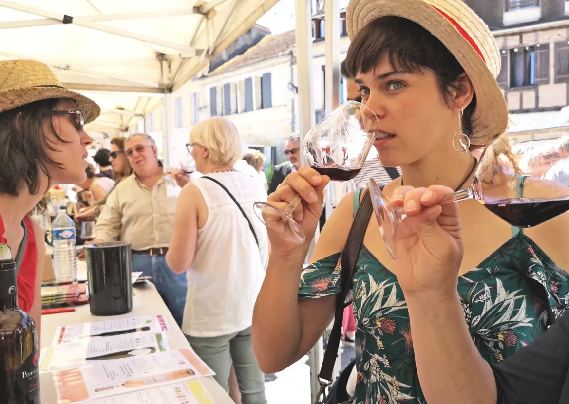 Déguster vins de bergerac duras
