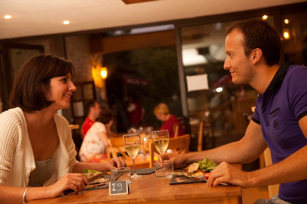 Le restaurant du Camping Le Montant