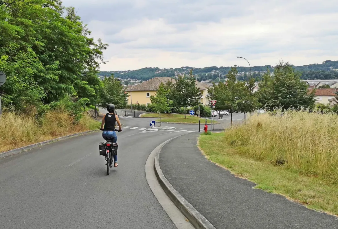 A natural hill, on the heights of Périgueux