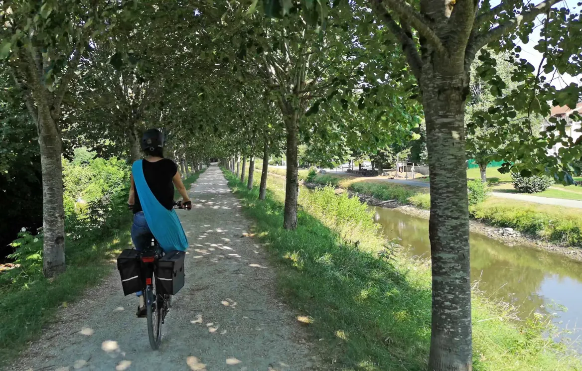 The Canal promenade in Périgueux