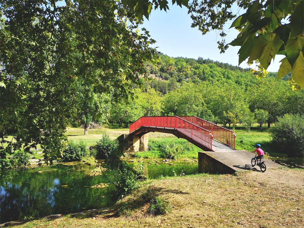 Céou cycle route