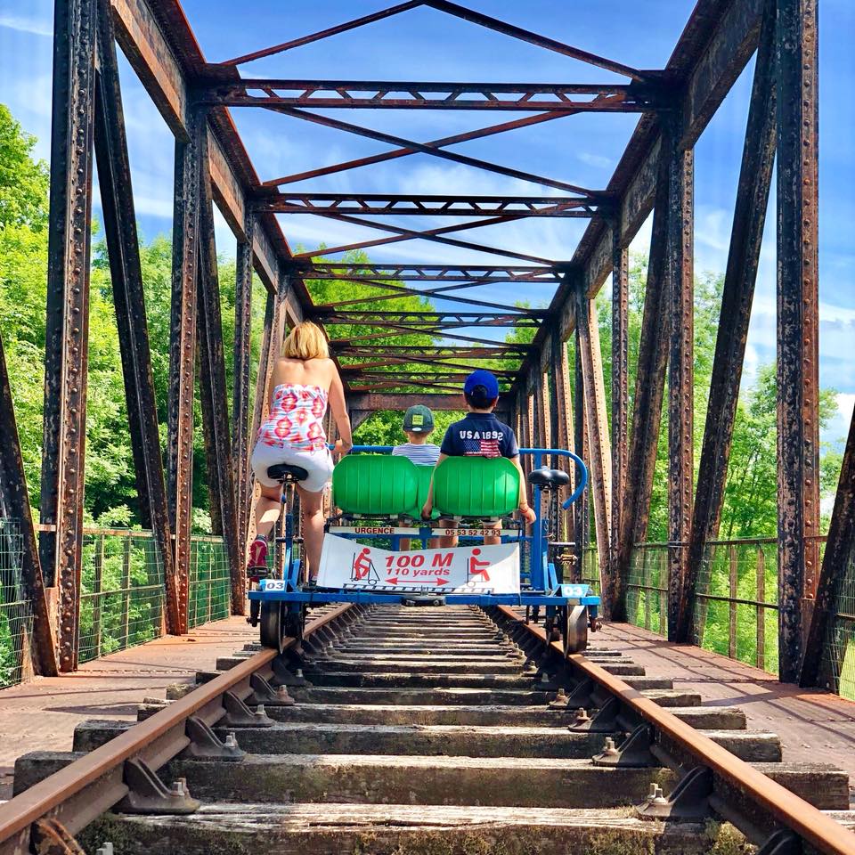 Le Vélorail du Périgord Vert