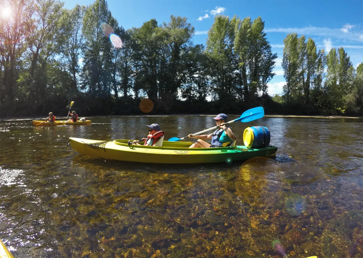 Canoeing on the Vézère