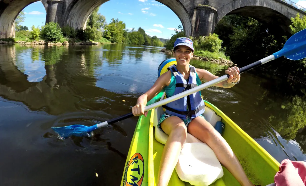 Canoeing on the Vézère