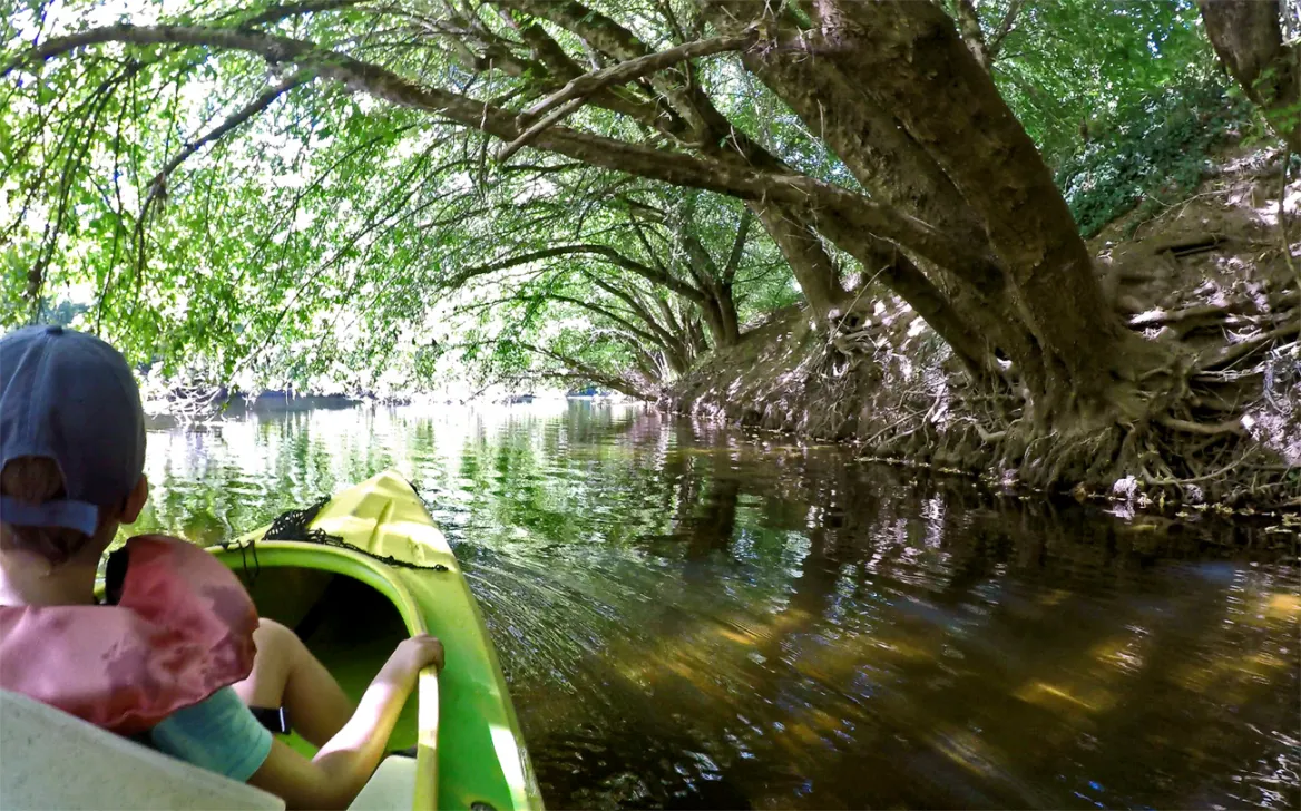 Canoeing on the Vézère