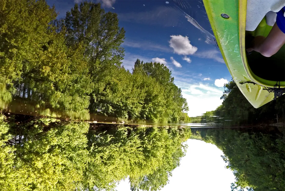 Canoeing on the Vézère