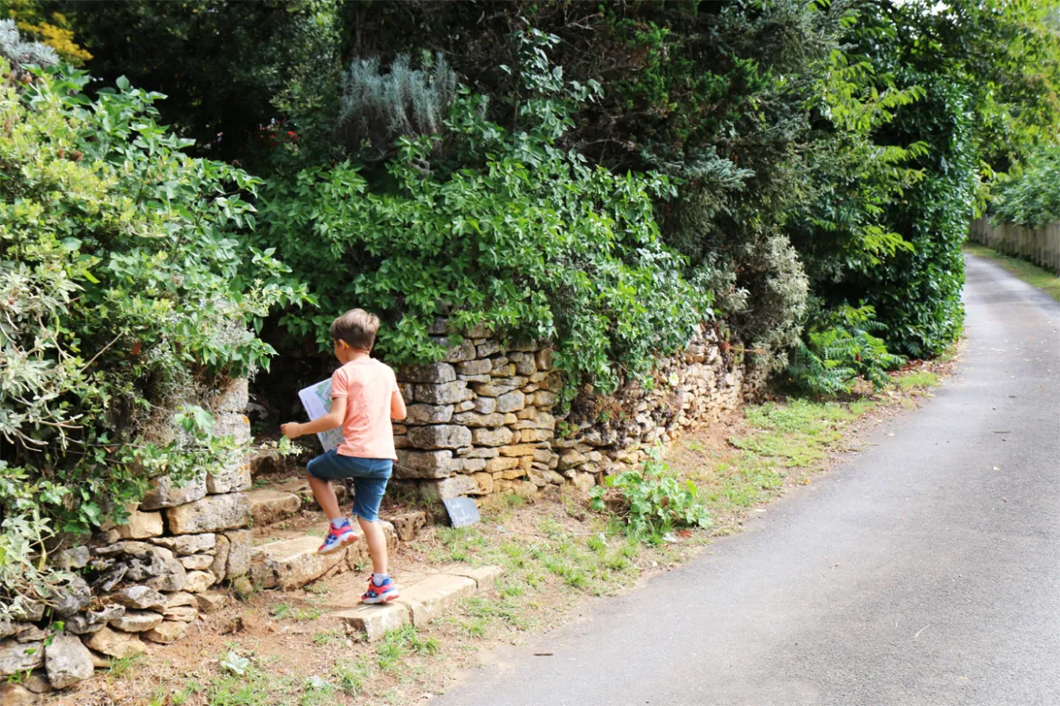 the small road