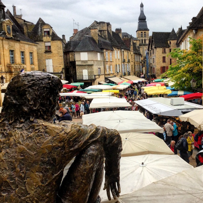 Sarlat et le manoir de Grisson