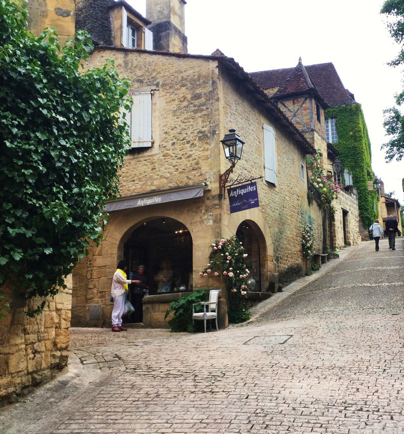 Sarlat et le manoir de Grisson