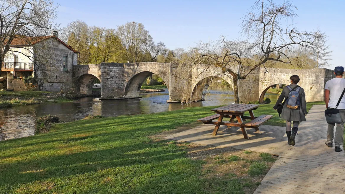 The Bourdeilles Bridge
