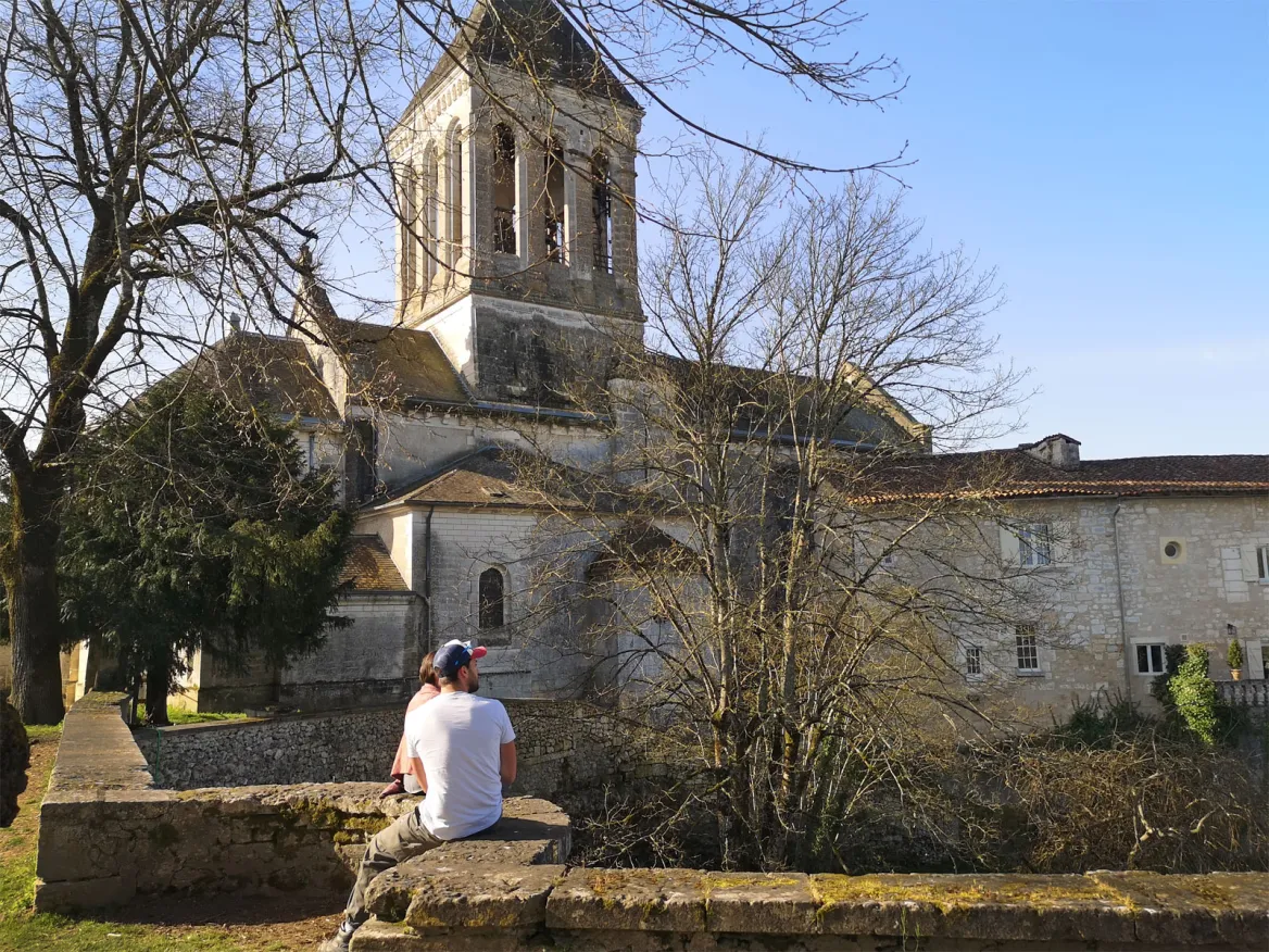 Bourdeilles church