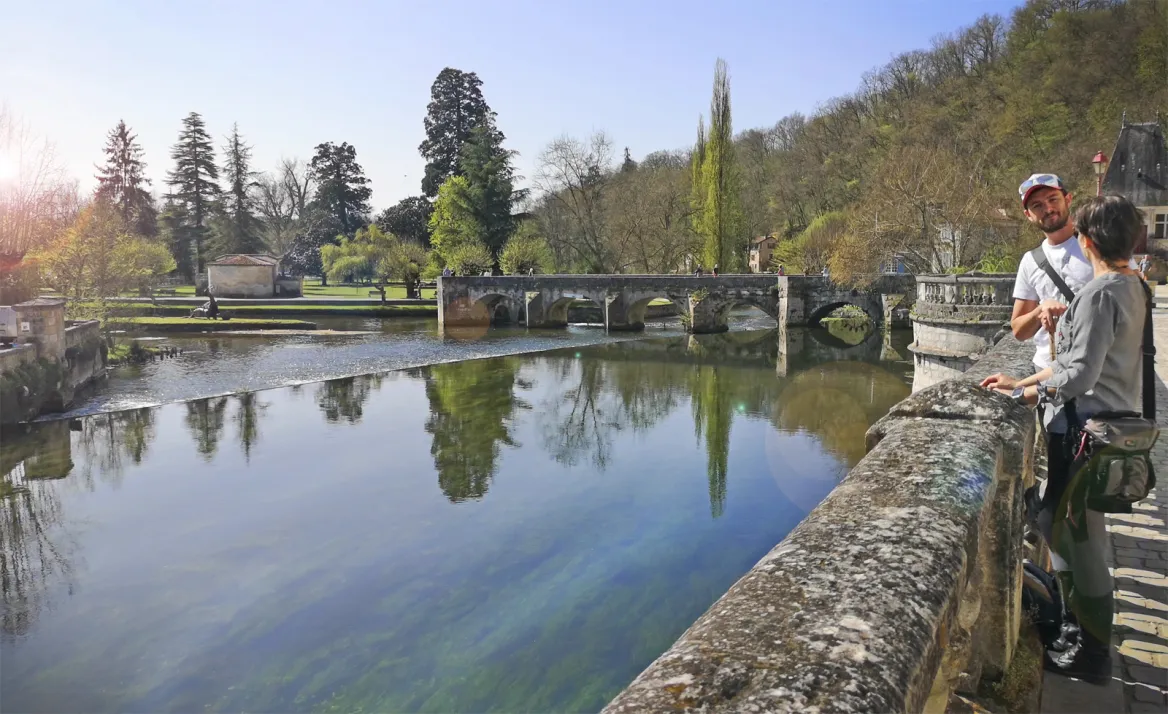 Brantôme Coudé Bridge