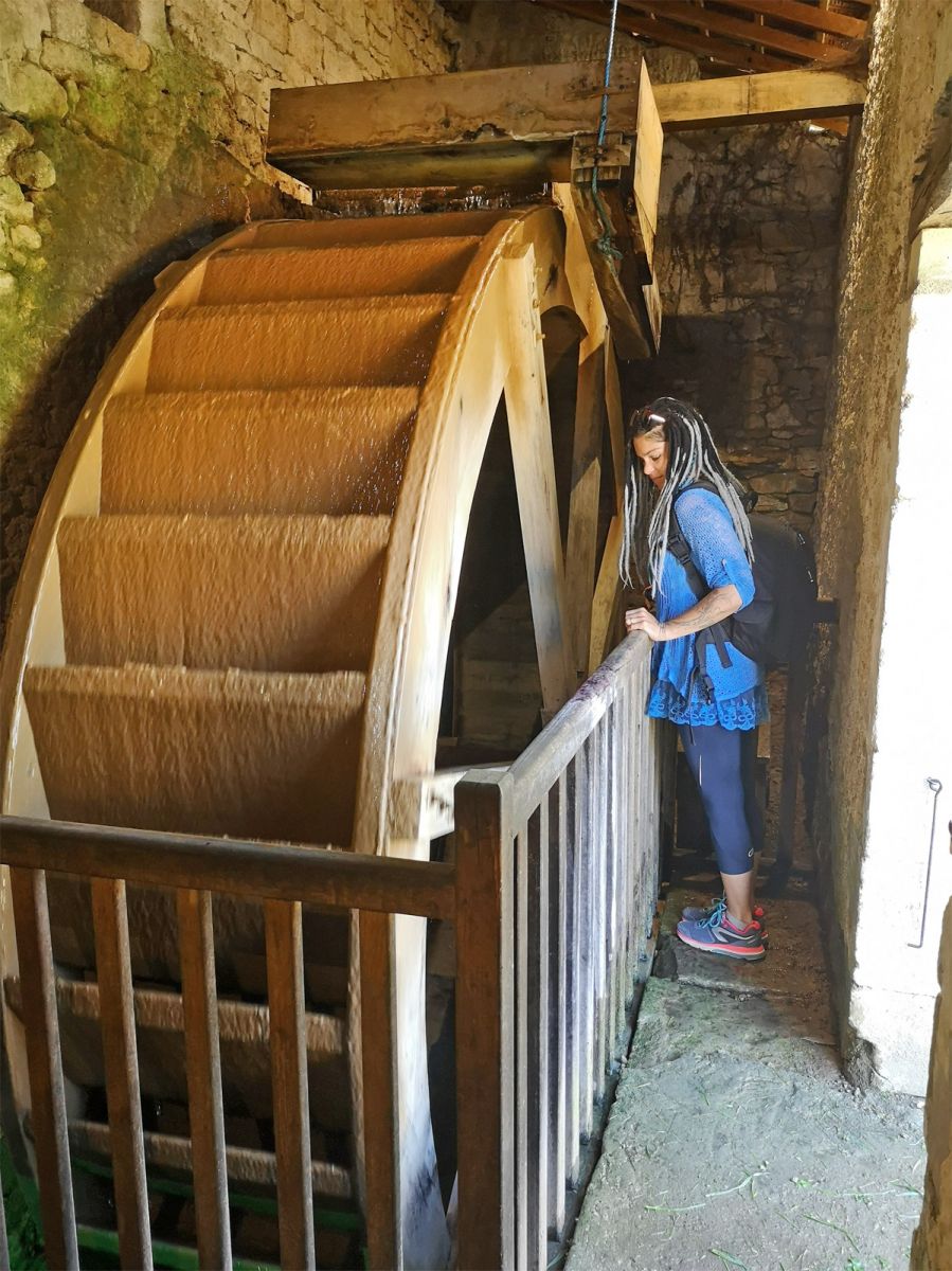 The trel mill bucket wheel