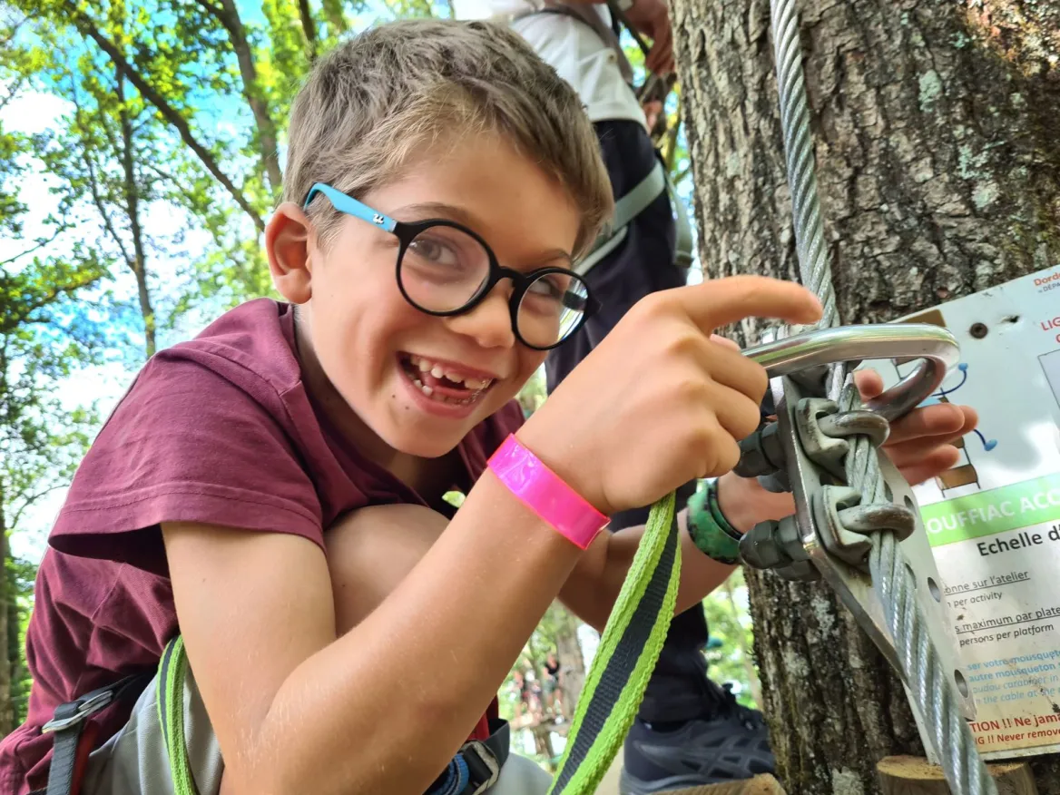 Rouffiac tree climbing lifeline