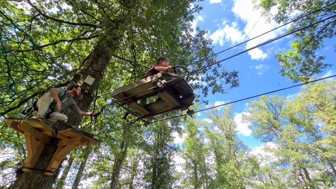 Tree climbing leisure center