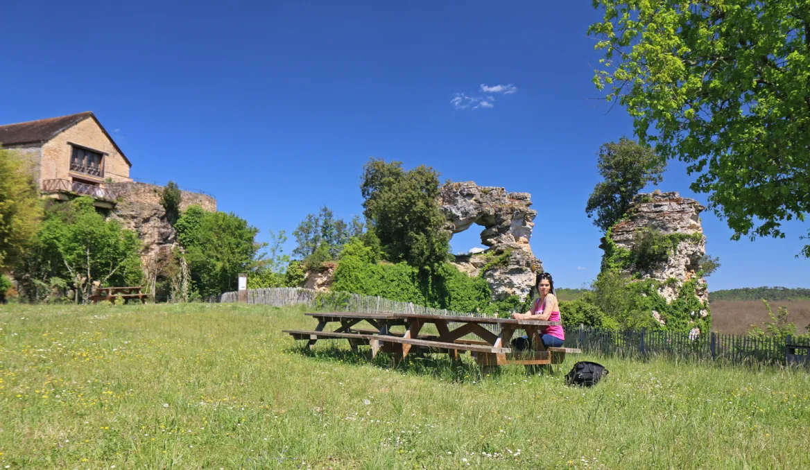 Picnic tables