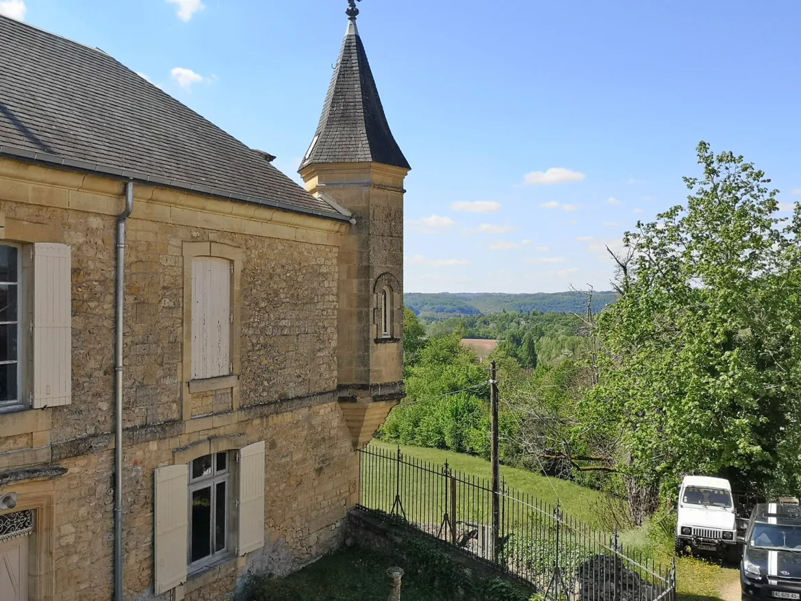 View from Vitrac Church