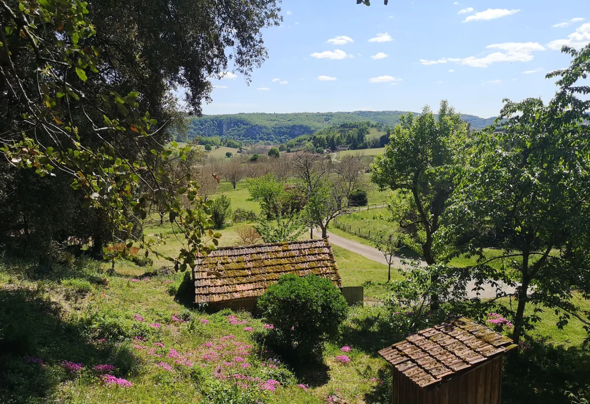 View of the Dordogne Valley
