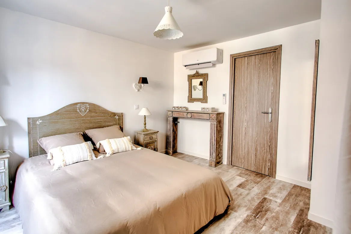 Shabby apartment bedroom