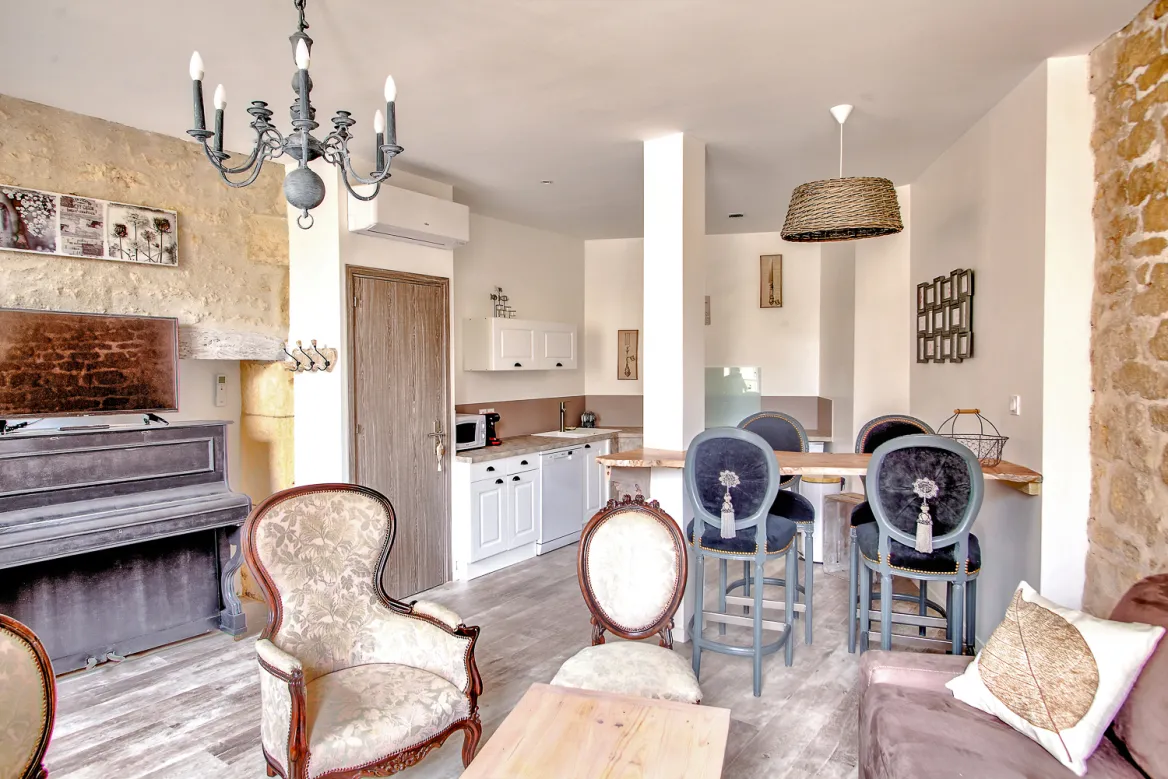 Shabby apartment living room