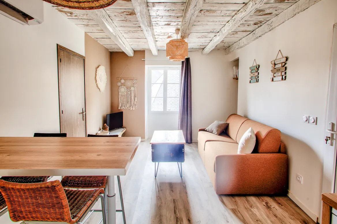 Travel apartment living room