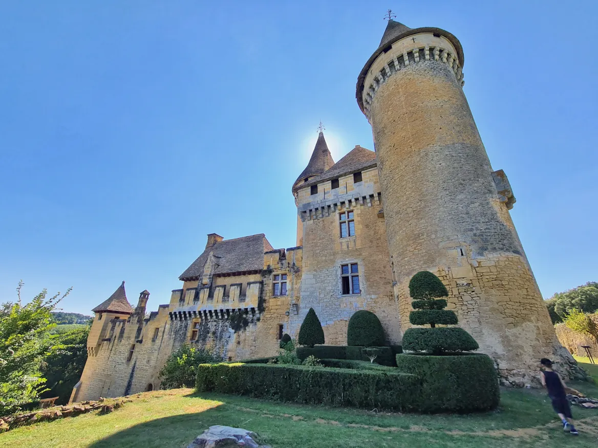 The Château de Puymartin exteriors